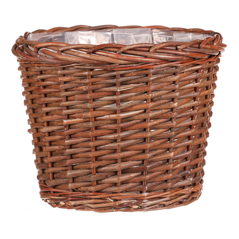 KVETINÁČ prírodné materiály, 32/18/32 cm - prírodná farba, Basics, prírodné materiály (32/18/32cm)