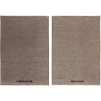 FLACHWEBETEPPICH 65/130 cm Braun, Beige  - Beige/Braun, Design, Textil (65/130cm) - Novel