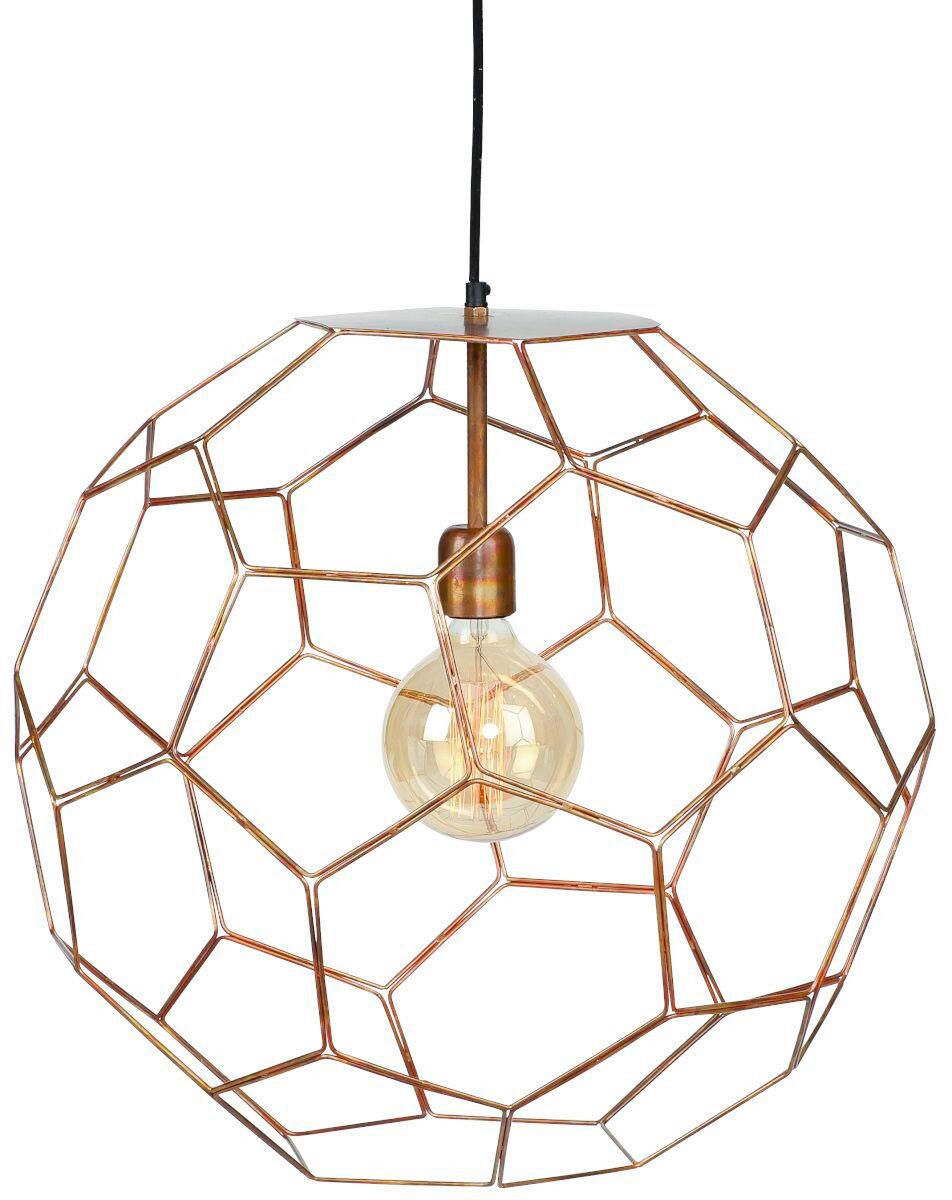 ZÁVĚSNÉ SVÍTIDLO,   - měděné barvy, Basics, kov (55/250/55cm) - It's about Romi