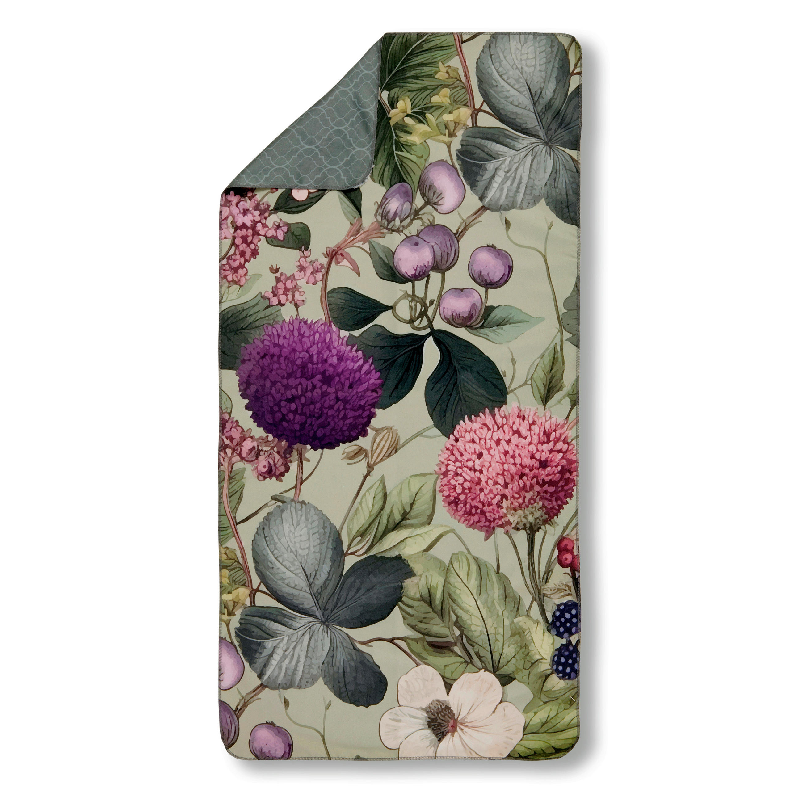 SPORTHANDTUCH 50/100 cm Descanso Grün  - Grün, Design, Textil (50/100cm)