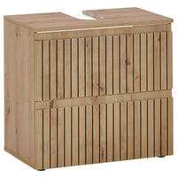 WASCHBECKENUNTERSCHRANK 60/57/36 cm  - Schwarz/Eiche Artisan, MODERN, Holzwerkstoff/Kunststoff (60/57/36cm) - MID.YOU