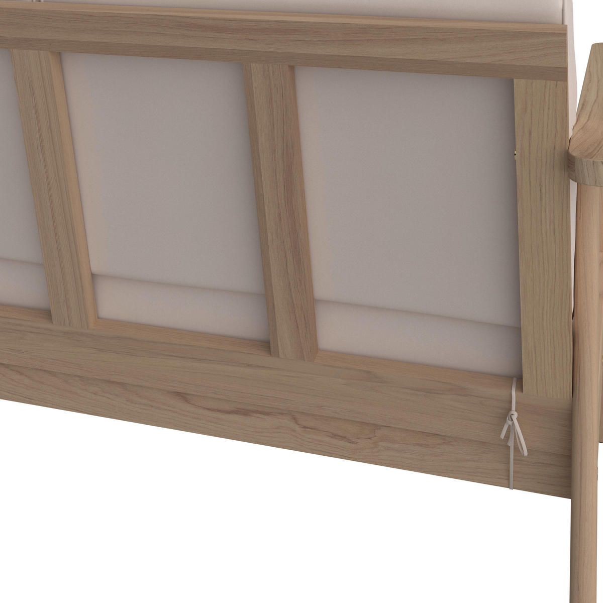 GARTENSET  - Beige/Teakfarben, MODERN, Holz/Textil (130/72/90/75/75/38/71/71/55cm) - Ambia Garden