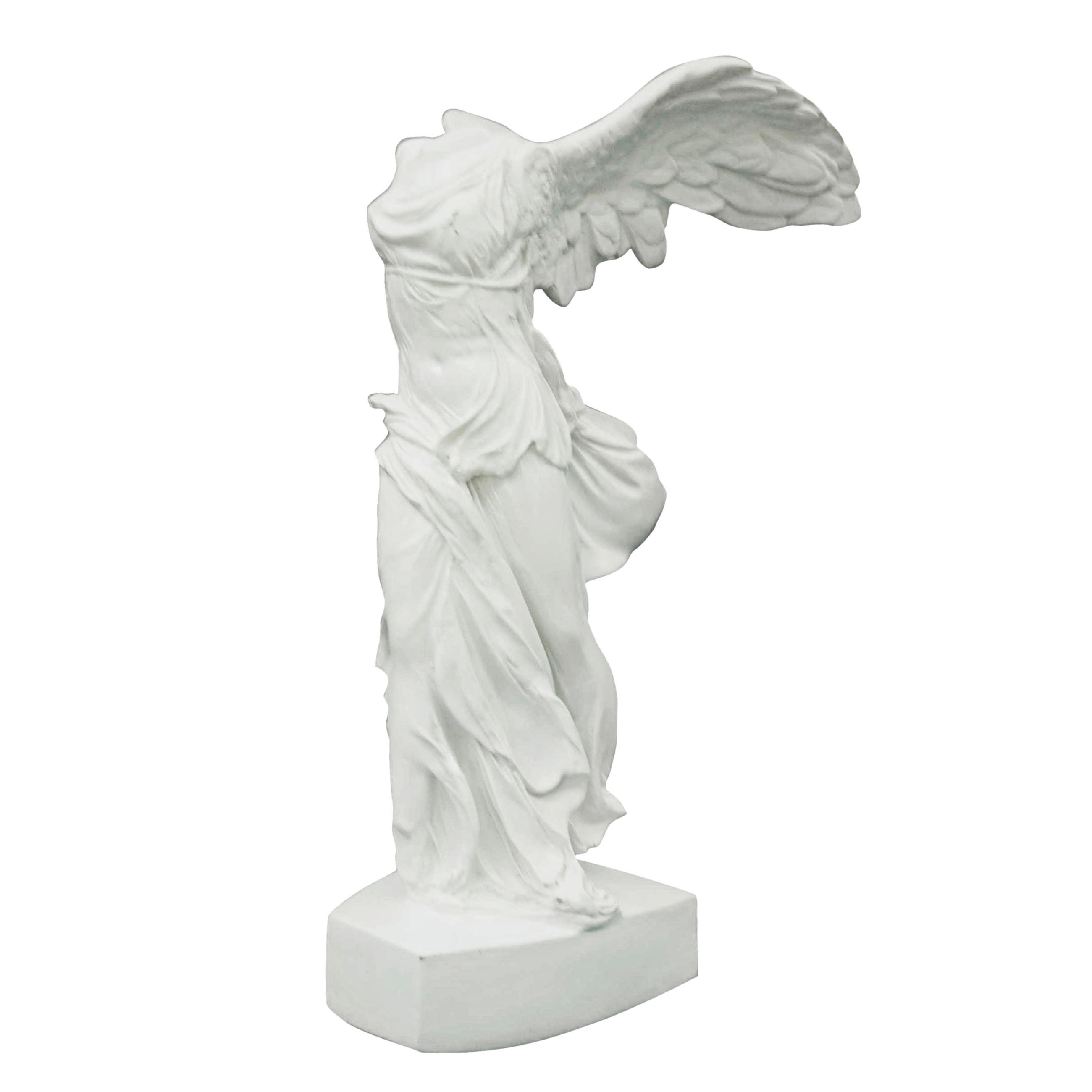 SKULPTUR - Weiß, LIFESTYLE, Kunststoff (21/33,5/17,5cm) - Ambia Home