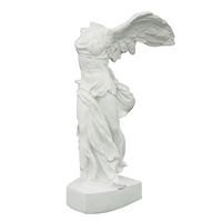 SKULPTUR - Weiß, LIFESTYLE, Kunststoff (21/33,5/17,5cm) - Ambia Home