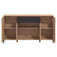 SIDEBOARD  in 170/90/40 cm  - Schwarz/Eiche Artisan, Basics, Holzwerkstoff/Kunststoff (170/90/40cm) - Carryhome