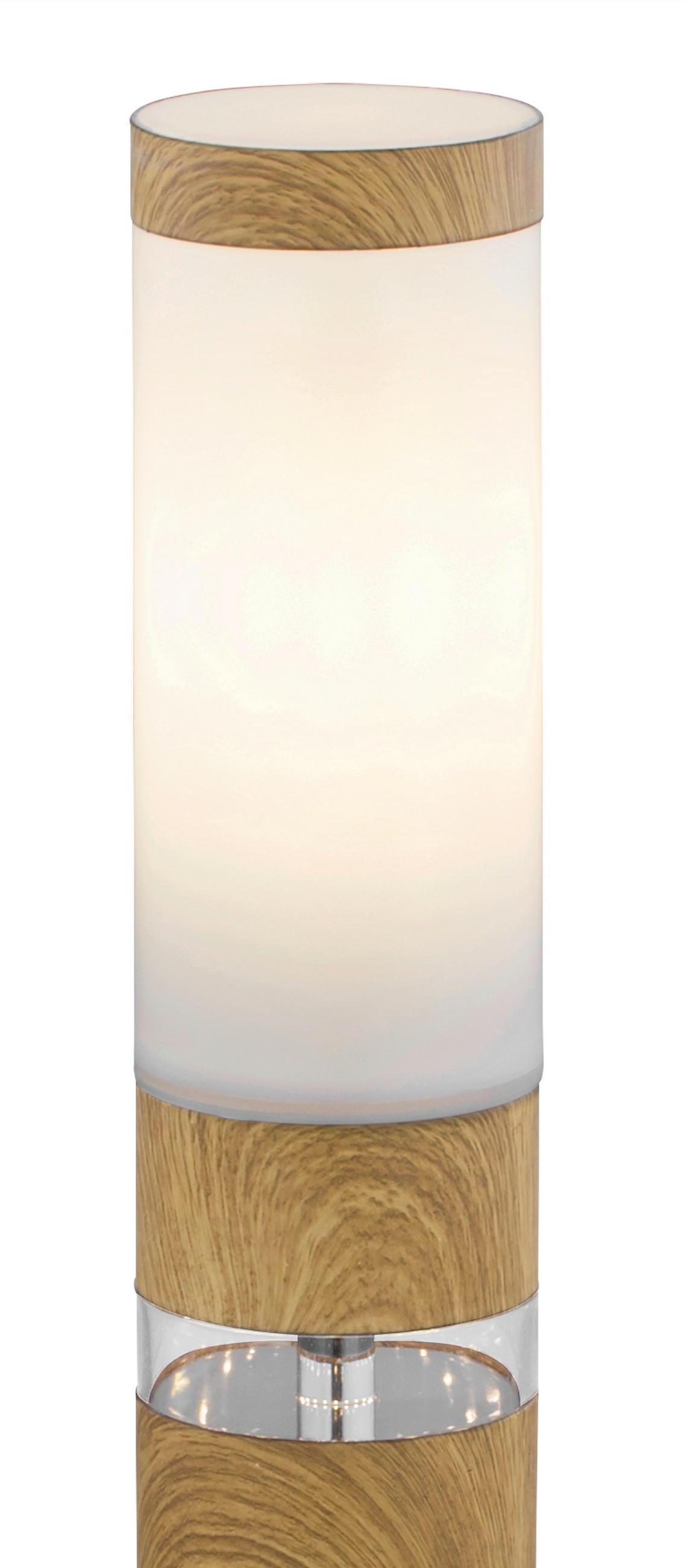 AUßENSTEHLEUCHTE 11,7/50 cm   - Klar/Opal, KONVENTIONELL, Kunststoff/Metall (11,7/50cm) - Globo