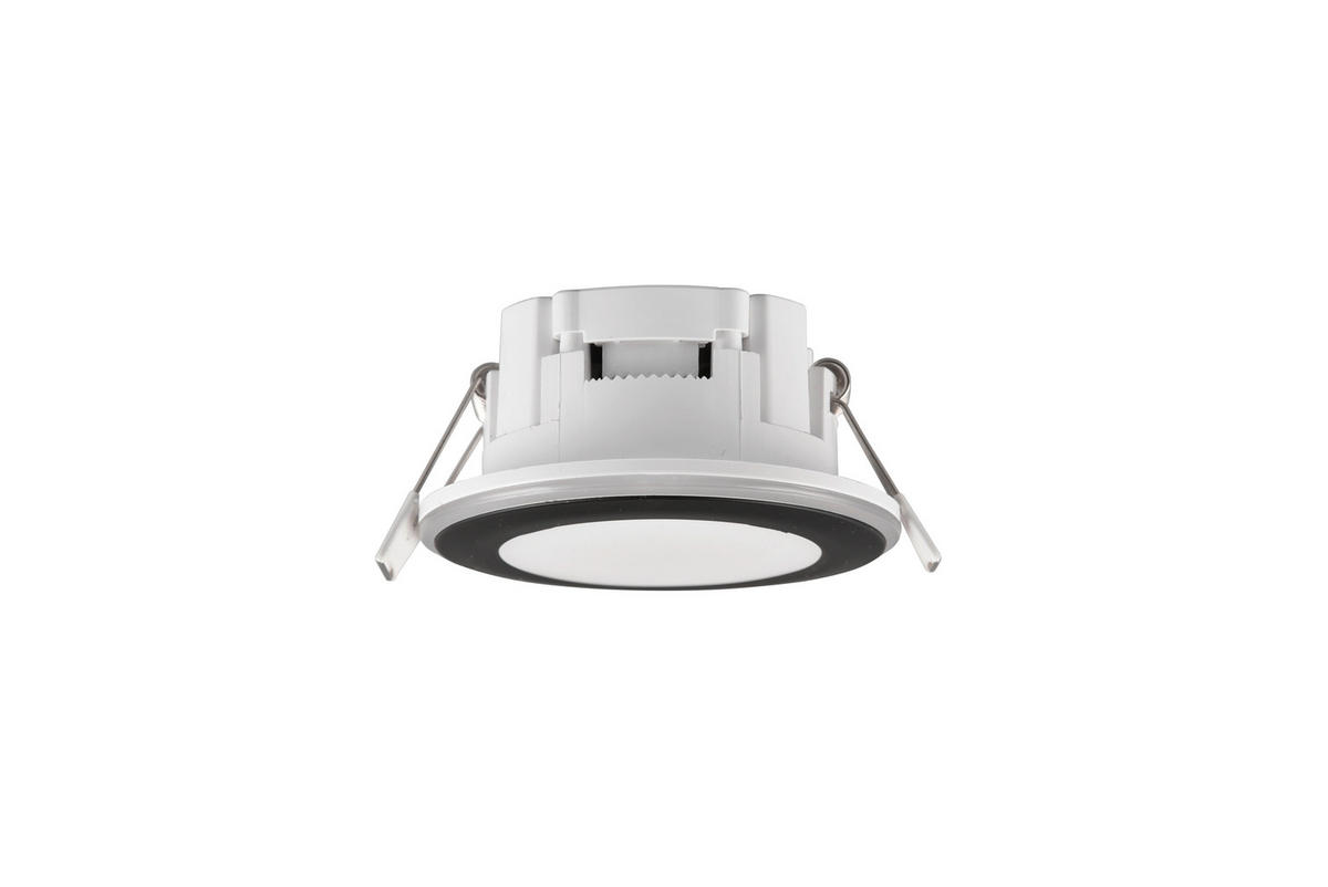 LED-EINBAUSPOT 8,2/4,0 cm   - Schwarz, Basics, Kunststoff (8,2/4,0cm) - Trio Leuchten