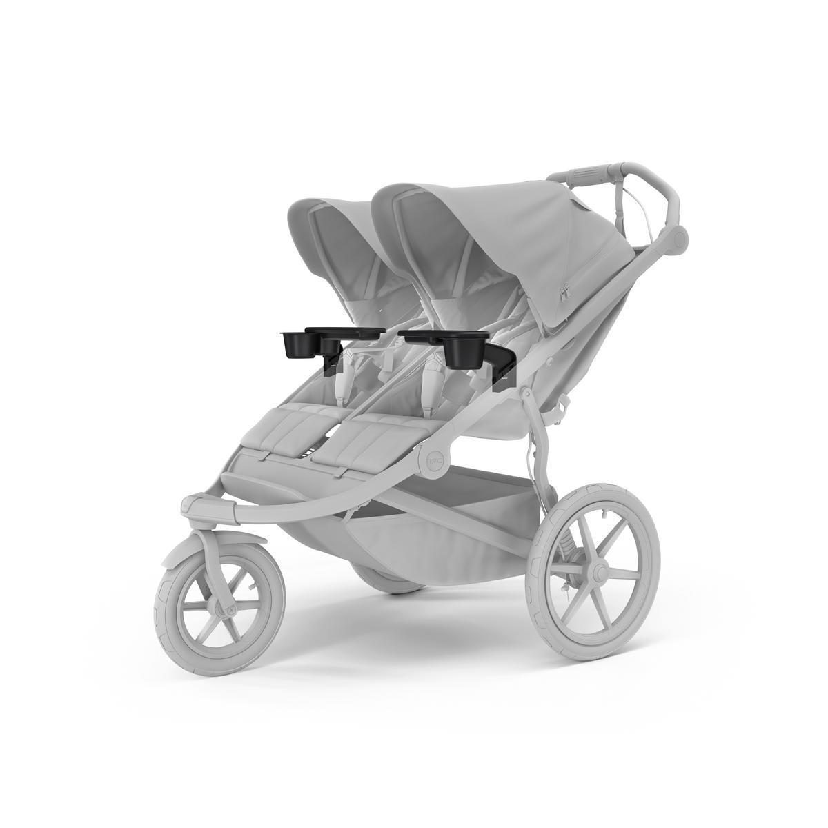 SNACKTRAY Urban Glide 3 und 4  - Schwarz, Basics, Kunststoff (12,3/10/29,9cm) - Thule