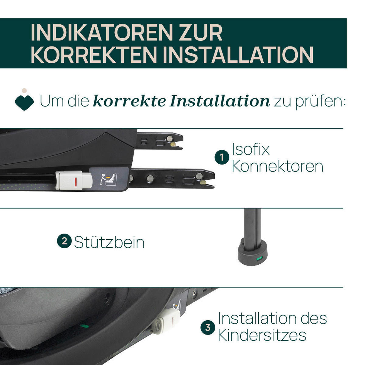 ISOFIXSTATION FULL 360 I-SIZE BASIS FÜR KORY  - Schwarz, Basics, Kunststoff (66/19/38cm) - Chicco