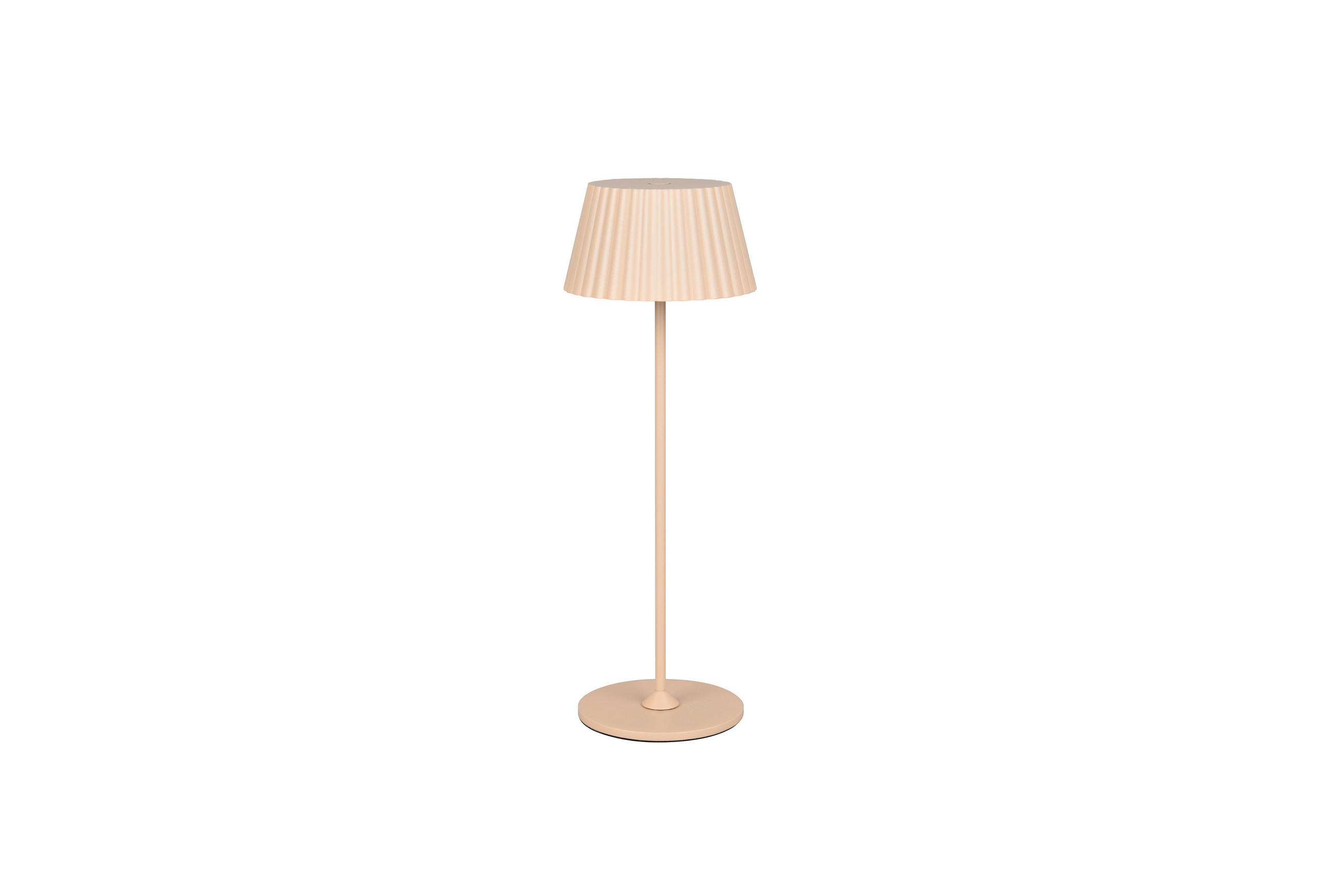 STOLNÍ LAMPA NA BATERIE 13,5/39,1 cm - pískové barvy, Design, kov (13,5/39,1cm)