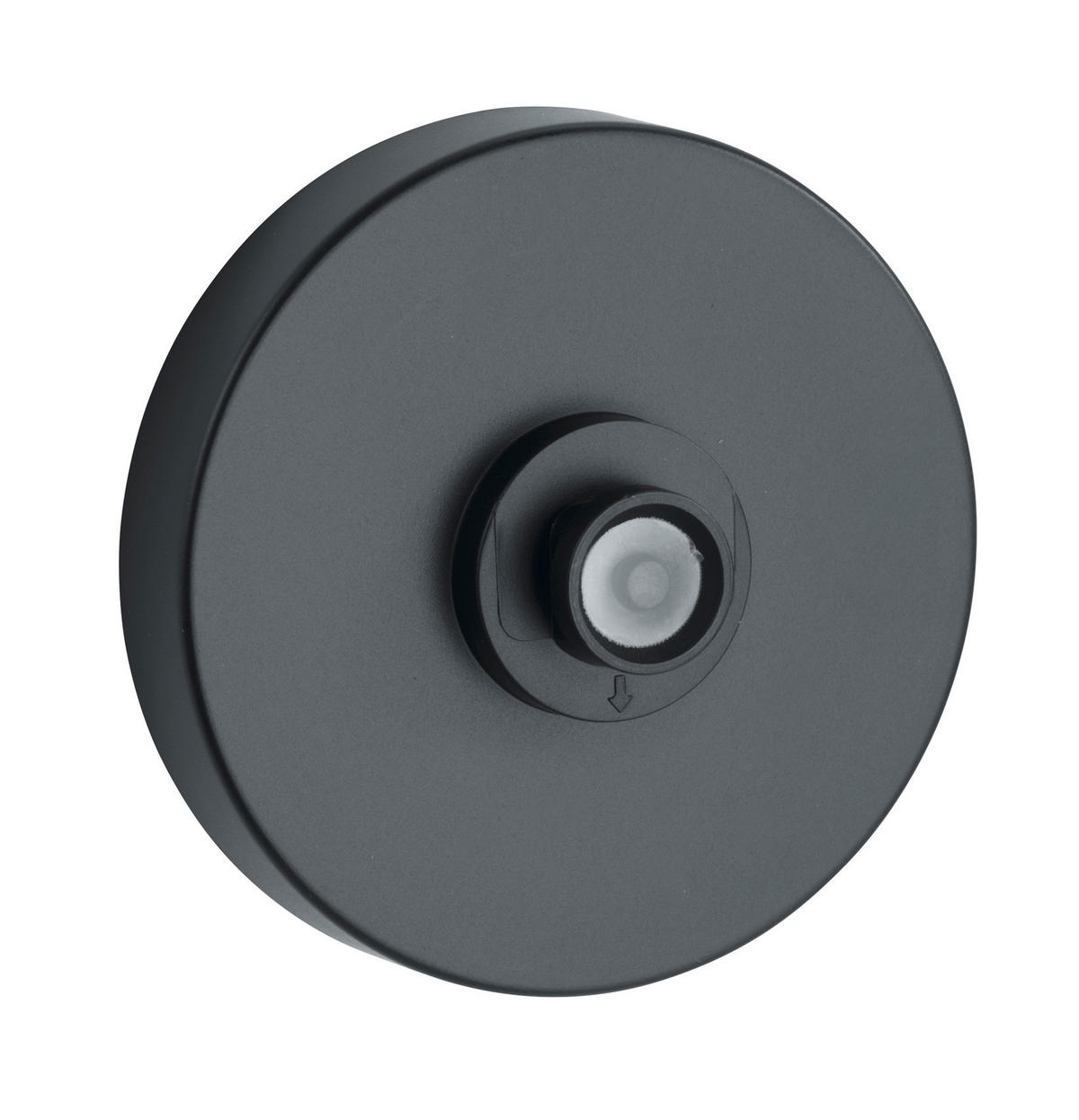 MONTAGEPLATTEN - Schwarz, Basics, Kunststoff (6/6/3cm) - Wenko
