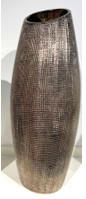 VÁZA  - bronz/arany, Basics, kerámia (41/16/16cm)