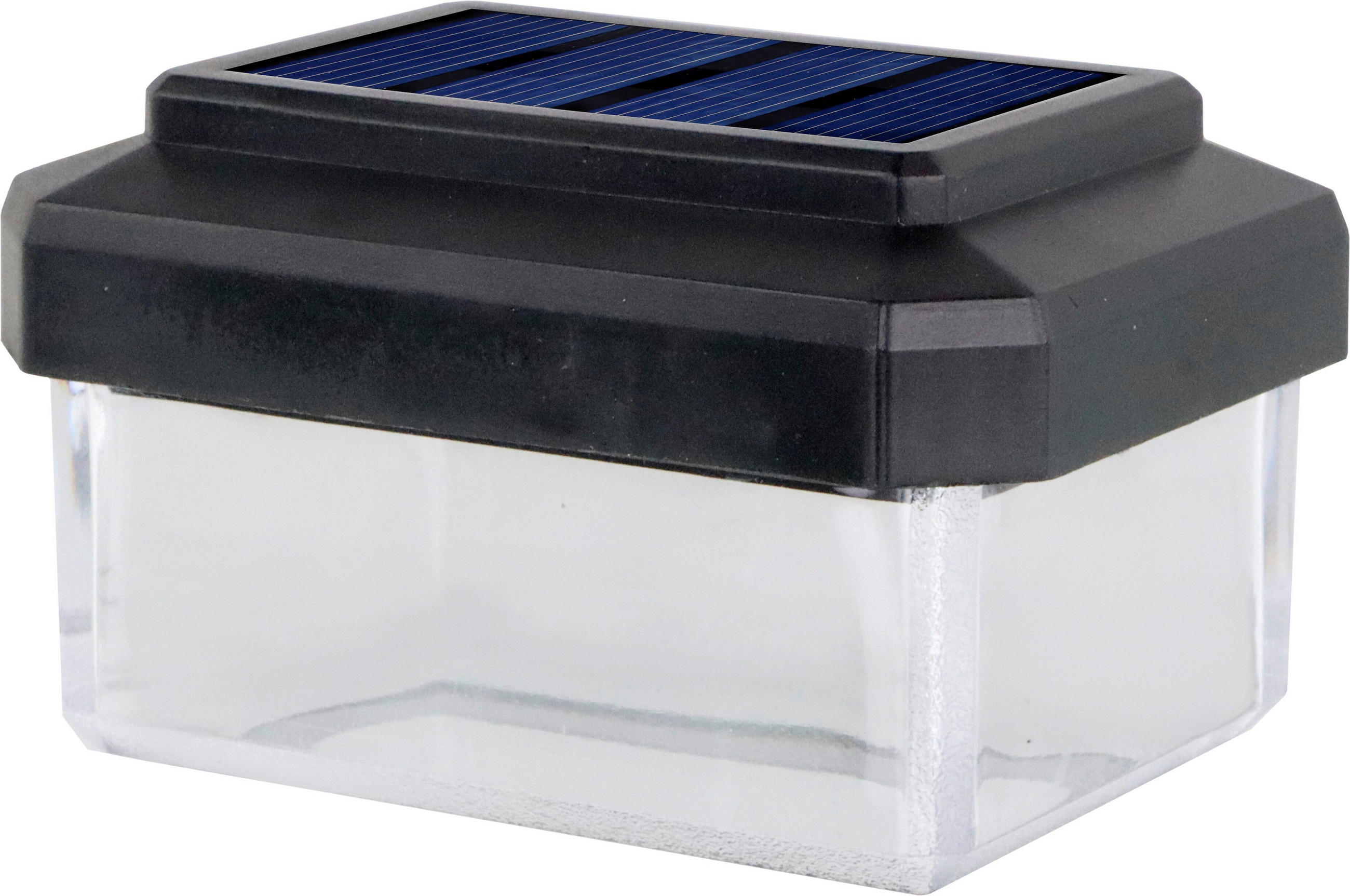 SOLARLEUCHTE 7,7/5,7/4,4 cm  - Schwarz, Design, Kunststoff (7,7/5,7/4,4cm)