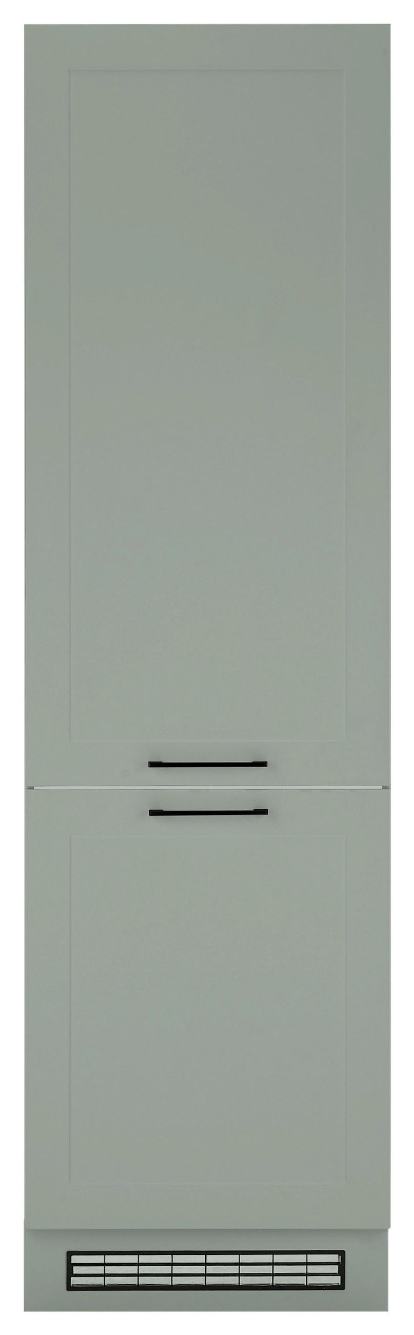 GERÄTEUMBAUSCHRANK 60/211/57 cm  in Grün  - Schwarz/Grün, Design, Holzwerkstoff/Metall (60/211/57cm) - MID.YOU
