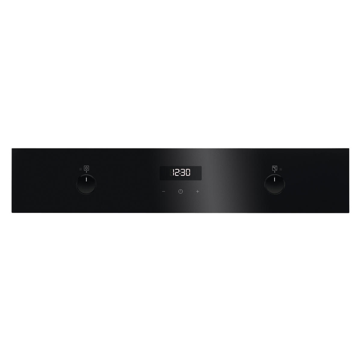 BACKOFENSET XXXL60  - Schwarz, Basics, Glas/Metall (56,0/59,3/55,0cm) - AEG
