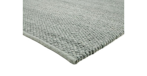 HANDWEBTEPPICH 80/150 cm Grün rechteckig  - Grün, Basics, Textil (80/150cm) - Linea Natura