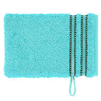 WASCHLAPPEN CULT DE LUXE Türkis  - Türkis, Basics, Textil (16/22cm) - Vossen