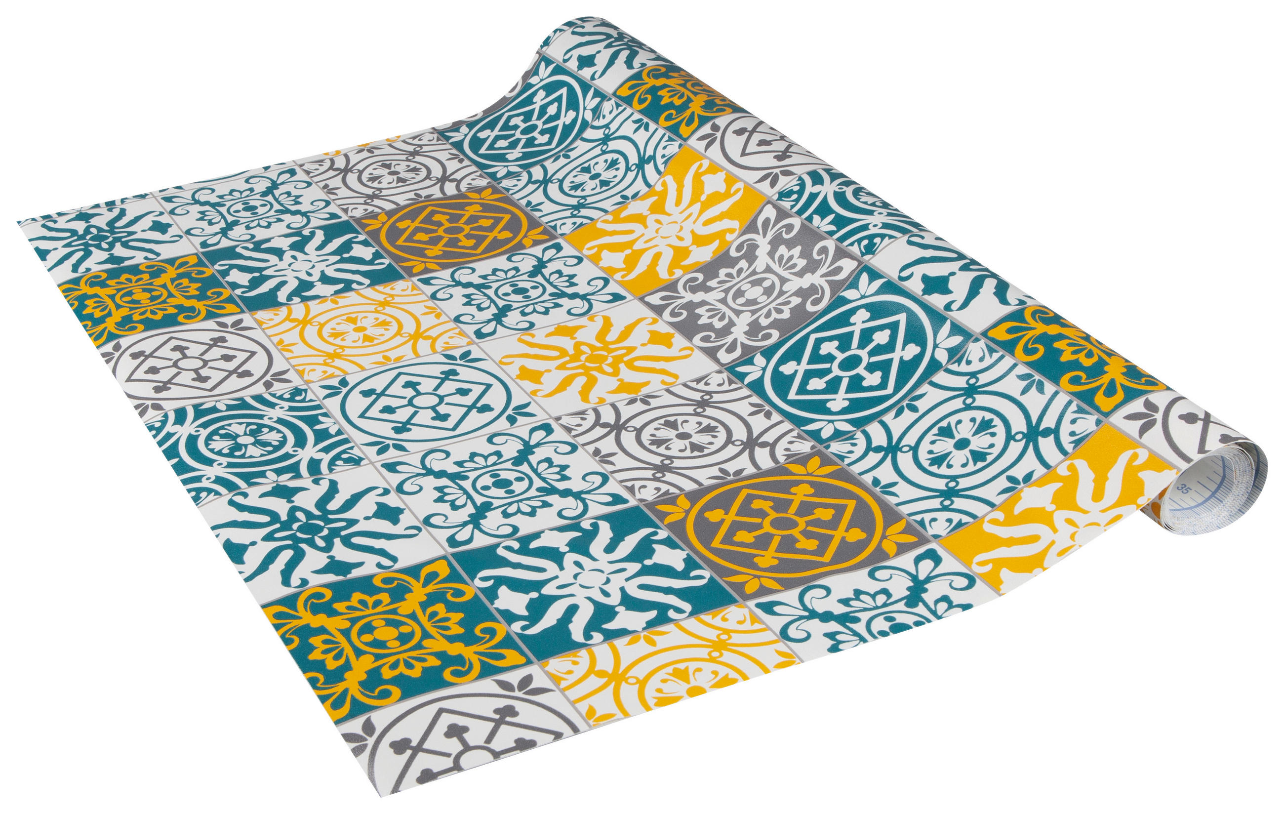 Klebefolie Fließenmuster Kf Cement Tiles 45x200 cm