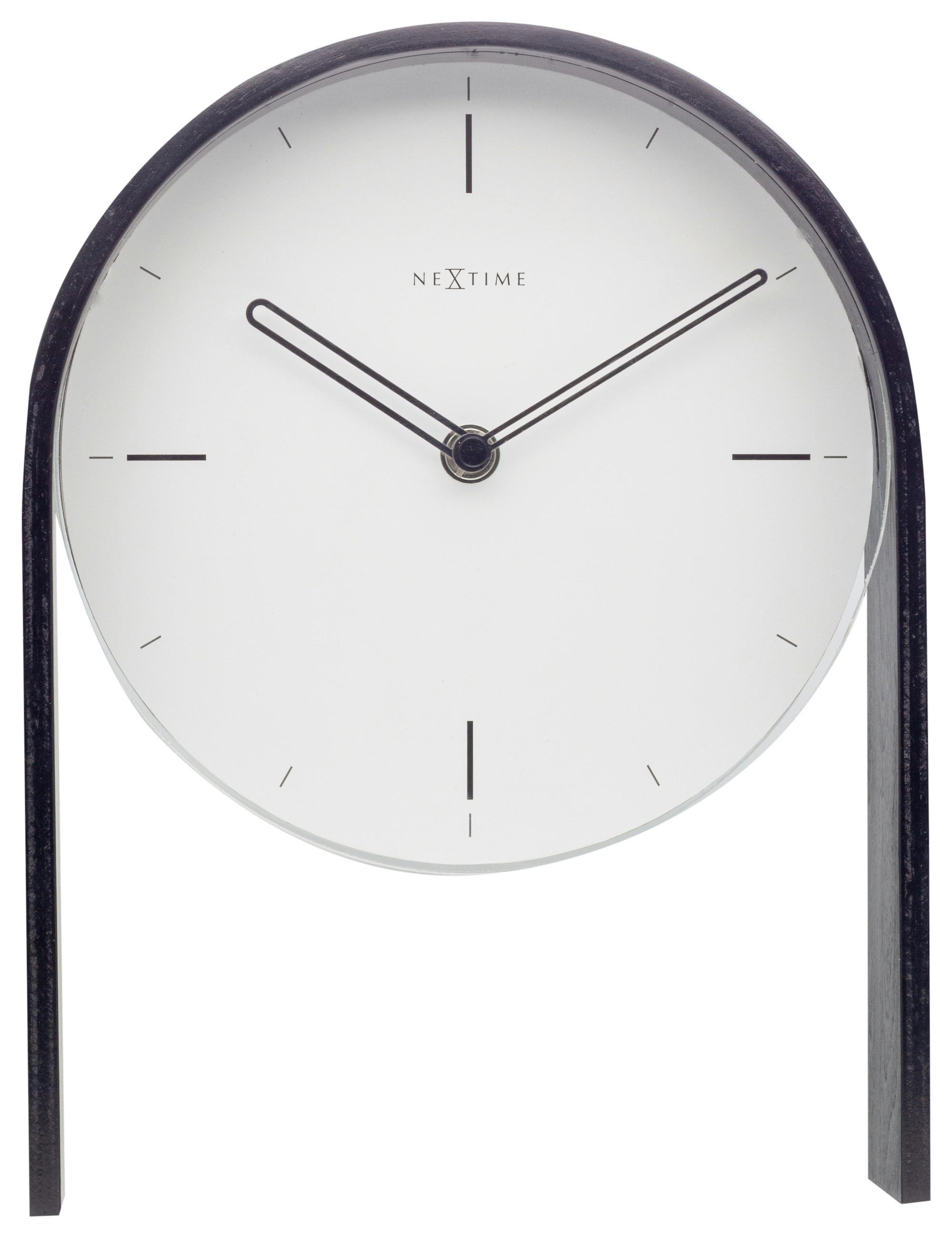 Nextime Tischuhr Schwarz, Weiß 21x27x6.5 cm