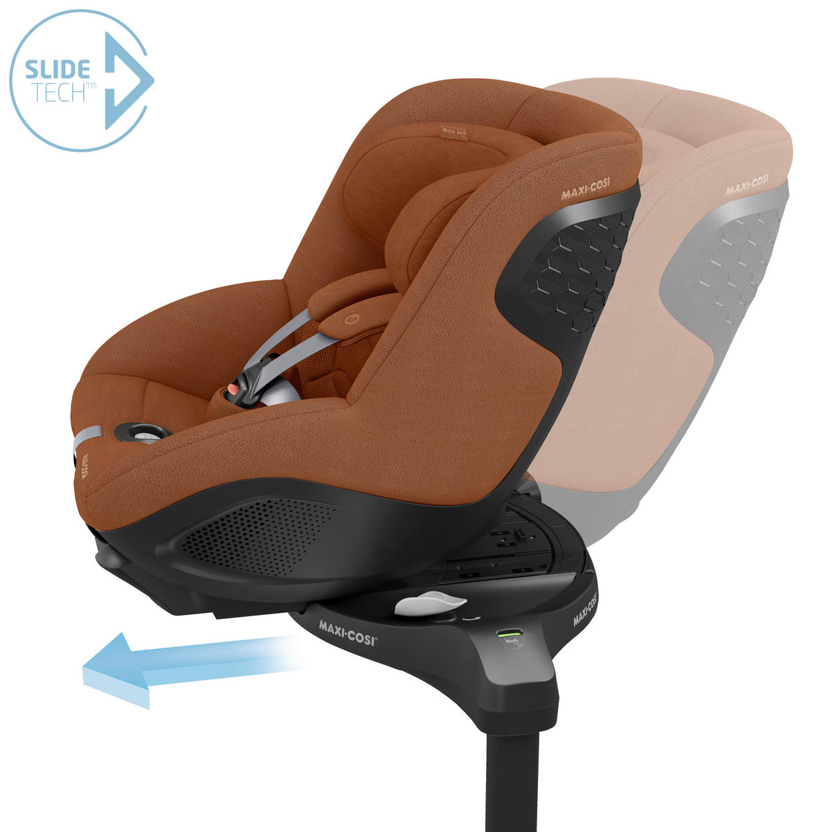 REBOARDER-KINDERSITZ Mica 360 Pro  - Terracotta, Basics, Kunststoff/Textil (44.2/67/74.5cm) - Maxi-Cosi