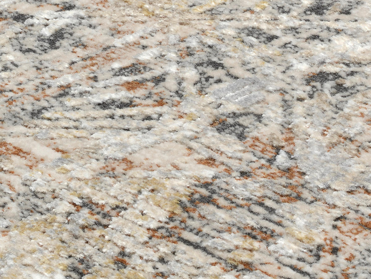 WEBTEPPICH 140/200 cm AMBER Braun, Grau, Beige  - Beige/Braun, Design, Textil (140/200cm) - Musterring