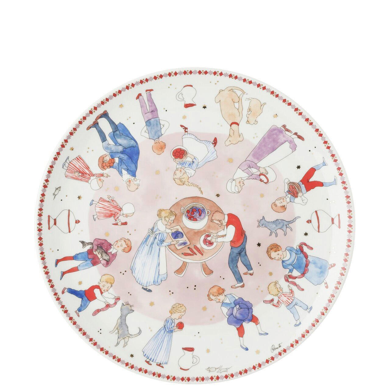 PLATTE Sammelkollektion 26 - Weihnachtsschmaus 28 cm  - Multicolor, Basics, Keramik (28cm) - Hutschenreuther