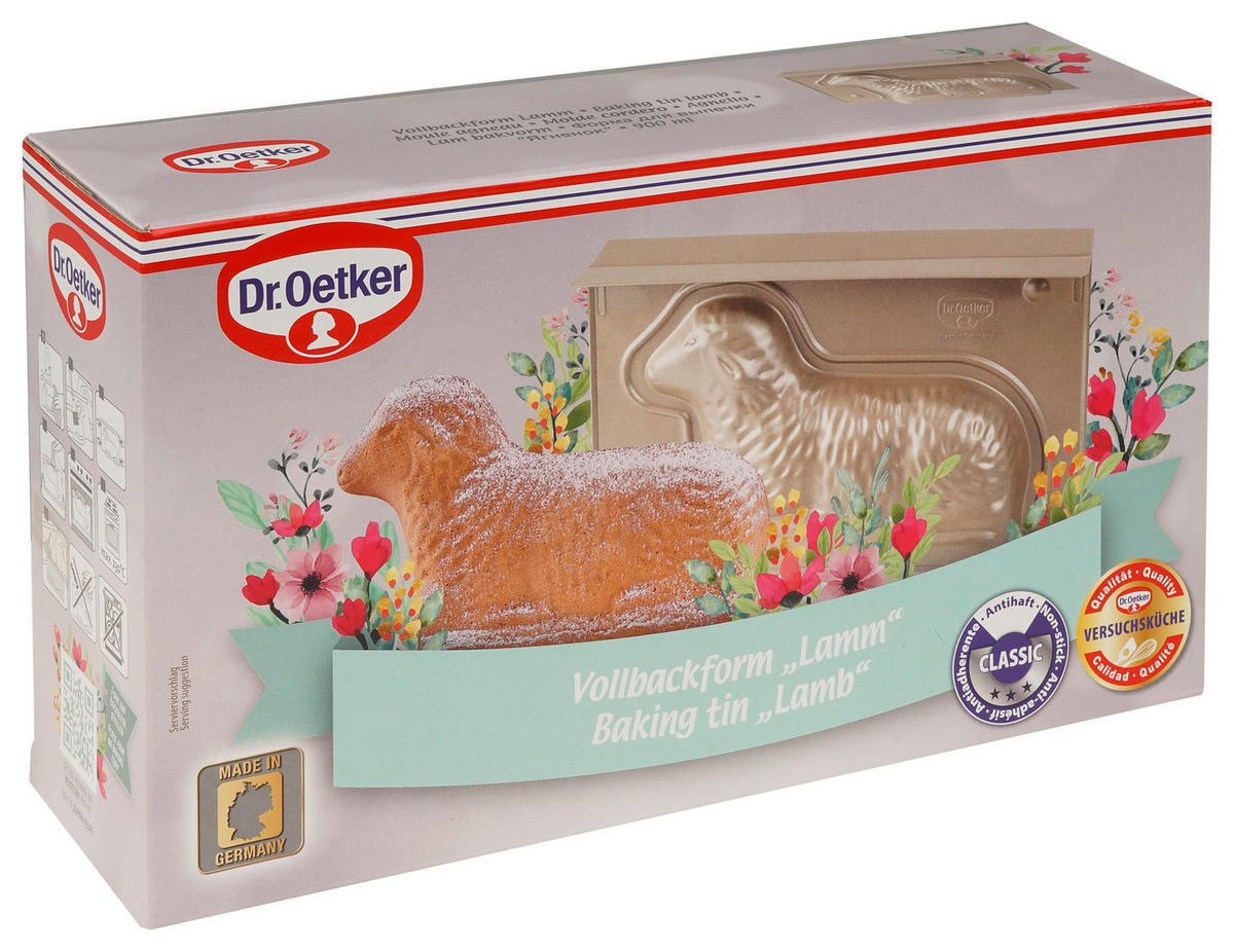 BACKFORM 27,5/6,5/15 cm  - Goldfarben, Basics, Metall (27,5/6,5/15cm) - Dr.Oetker