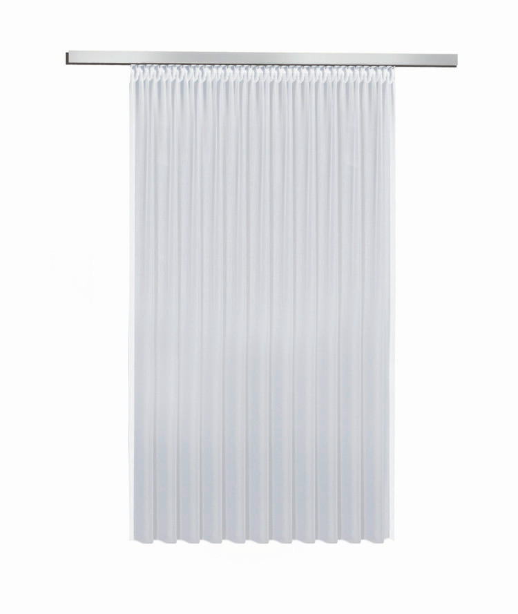 FERTIGSTORE  transparent  300/175 cm   - Weiß, Basics, Textil (300/175cm)