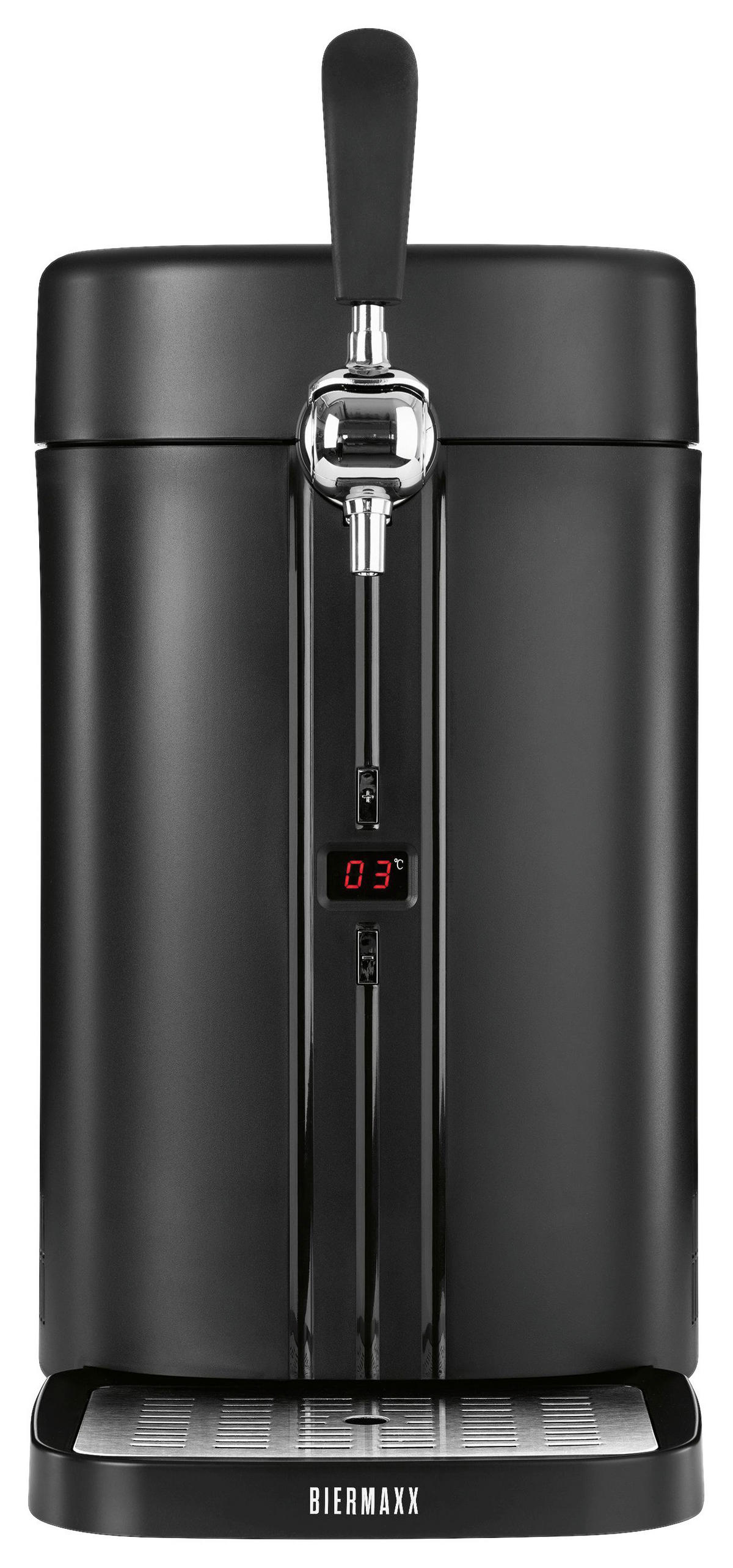 BIERZAPFANLAGE Bier MAXX  - Silberfarben/Schwarz, Basics, Kunststoff (26,4/41/52,6cm)