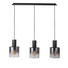 Hängeleuchte - Klar/Schwarz, Design, Glas/Metall (90/20/120cm) - Dieter Knoll Hängeleuchte - Klar/Schwarz, Design, Glas/Metall (90/20/120cm) - Dieter Knoll