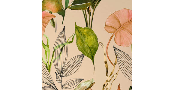 BETTWÄSCHE CUBY Satin 140/200 cm  - Grün, KONVENTIONELL, Textil (140/200cm) - Novel