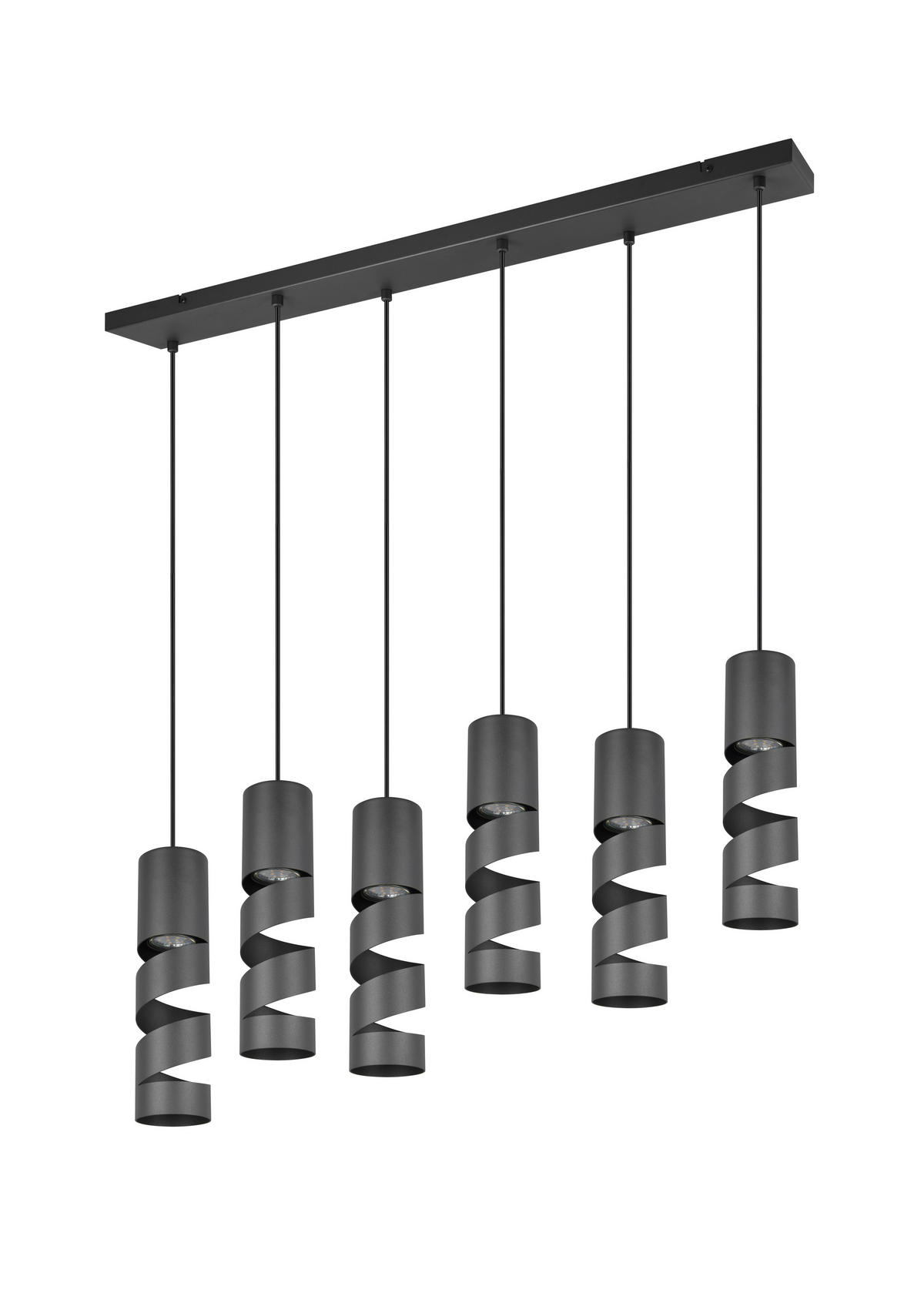 PENDELLEUCHTE 100/14/150 cm    - Schwarz, Konventionell, Metall (100/14/150cm) - Trio Leuchten
