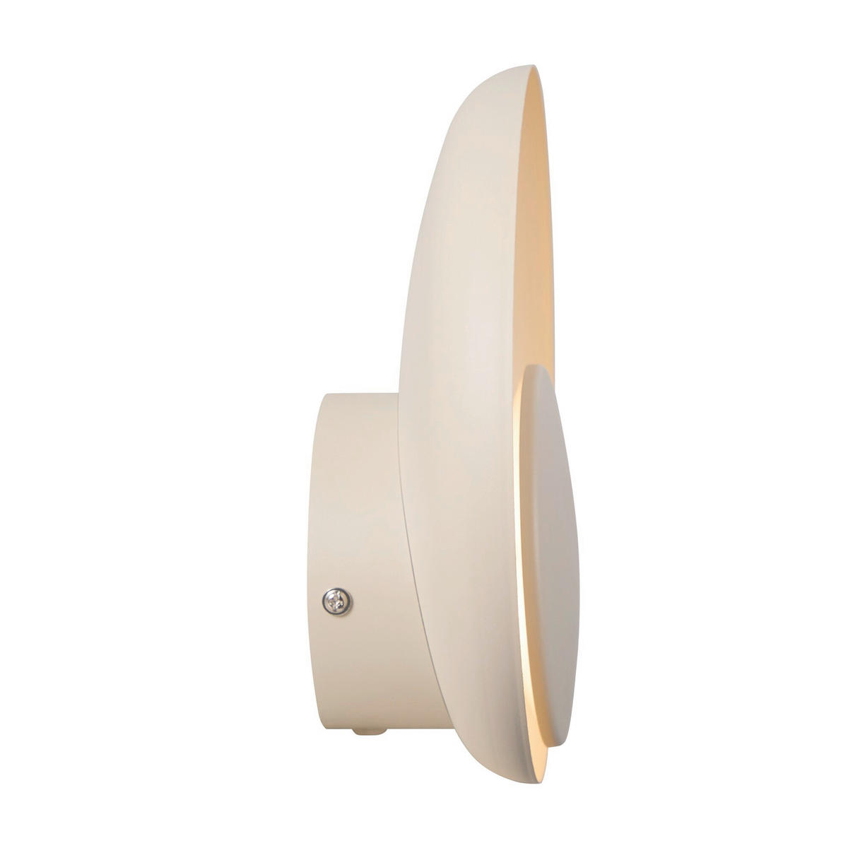 WANDLEUCHTE Marsi 21/21/21 cm  - Beige, Design, Metall (21/21/21cm) - Nordlux