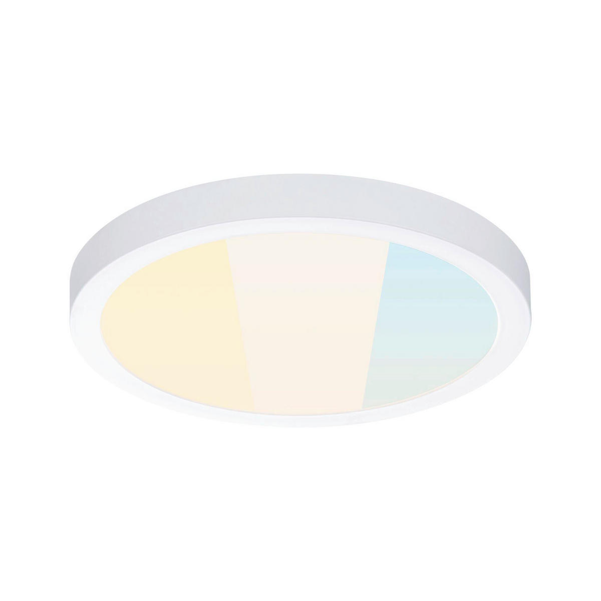 LED-DECKENLEUCHTE Alya 23,0/2,8 cm   - Weiß, Basics, Kunststoff (23,0/2,8cm) - Paulmann