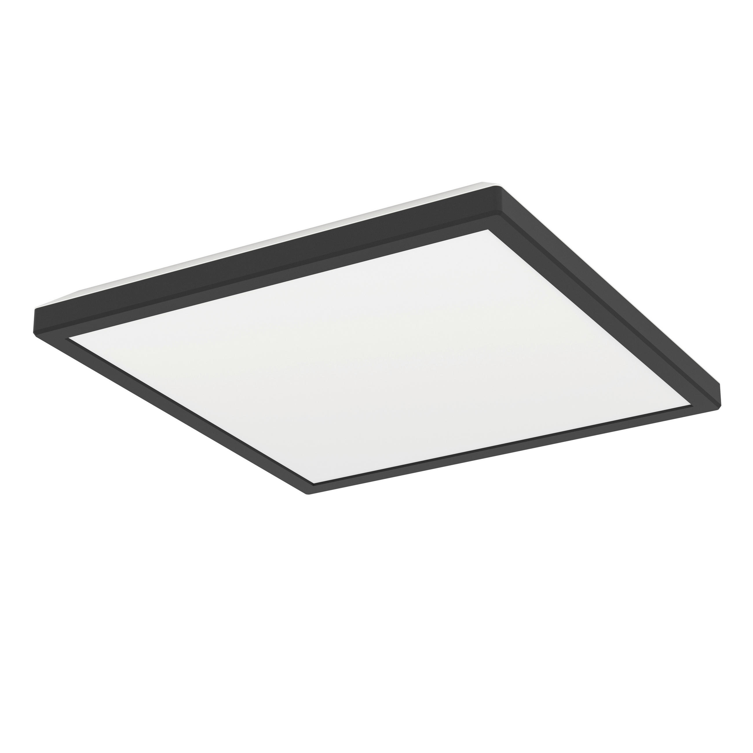 LED-DECKENLEUCHTE     - Weiss/Schwarz, Design, Kunststoff (29/3/29cm) - Eglo