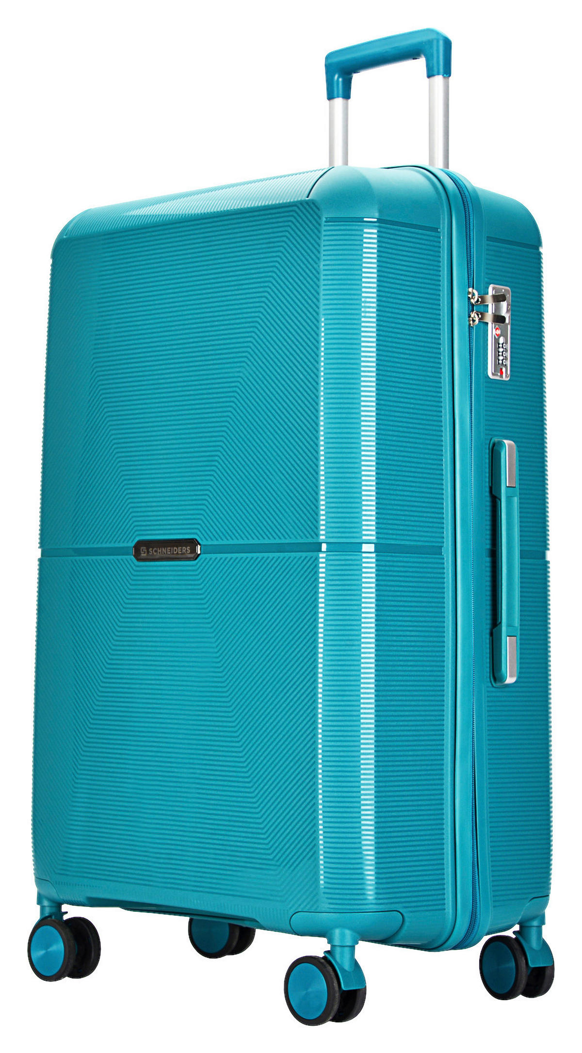 UTAZÓBŐRÖND - kék/zöld, Design, műanyag (48/29,5/76cm) - Schneiders