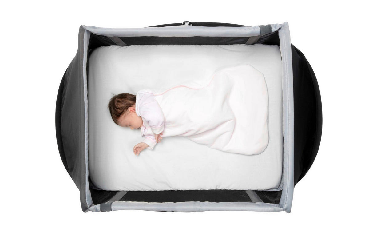 PRIJENOSNI KREVETIĆ      GREY  - siva, Basics, tekstil (0,15kg) - AEROMOOV