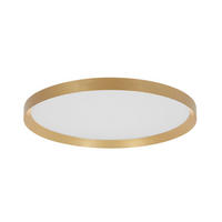 DECKENLEUCHTE  40/7 cm    - Goldfarben, KONVENTIONELL, Kunststoff/Metall (40/7cm)
