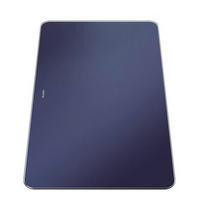 SCHNEIDEBRETT Glas  - Dunkelblau, Basics, Glas (49,5/2/28cm) - Blanco