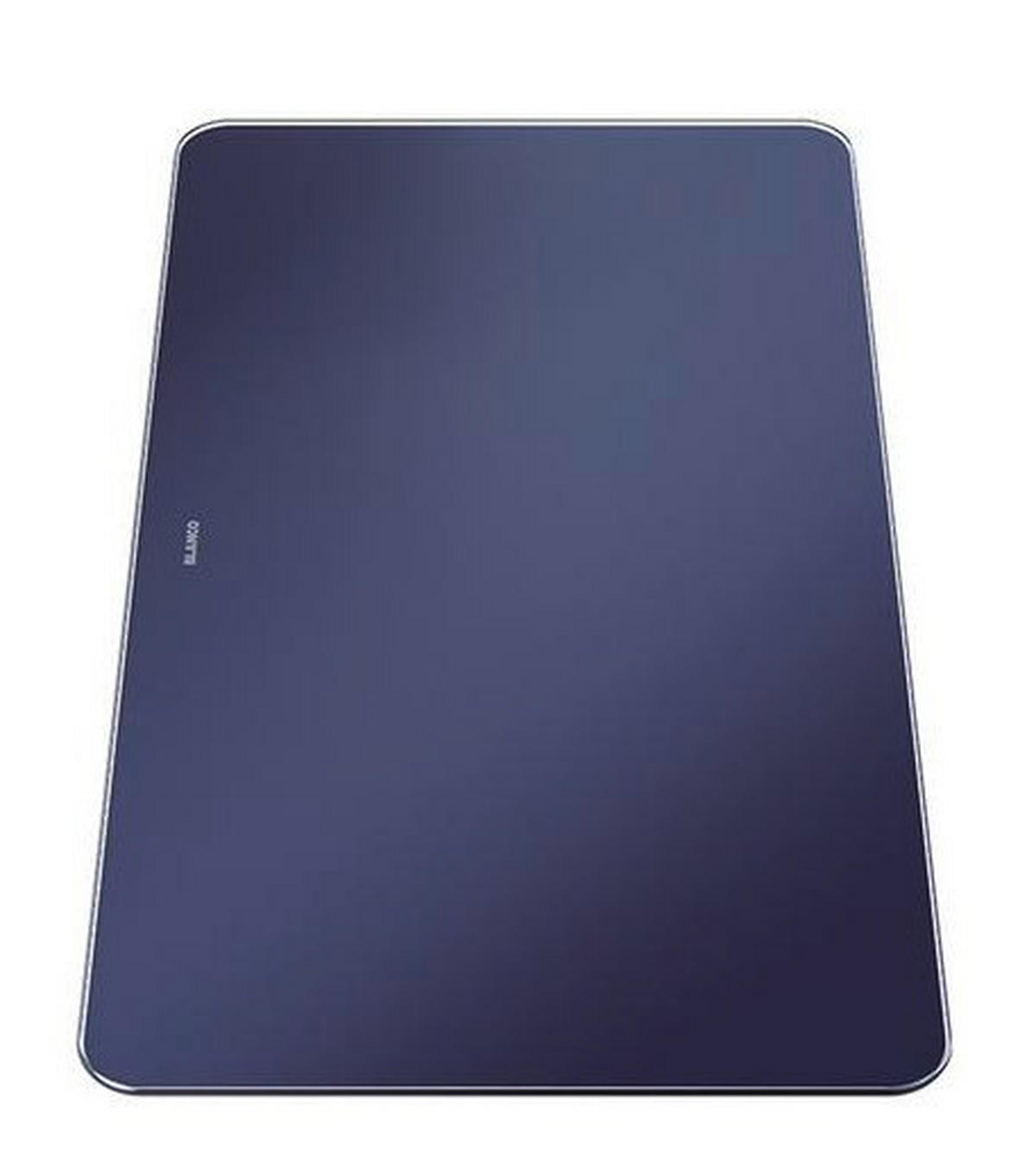 SCHNEIDEBRETT Glas  - Dunkelblau, Basics, Glas (49,5/2/28cm) - Blanco