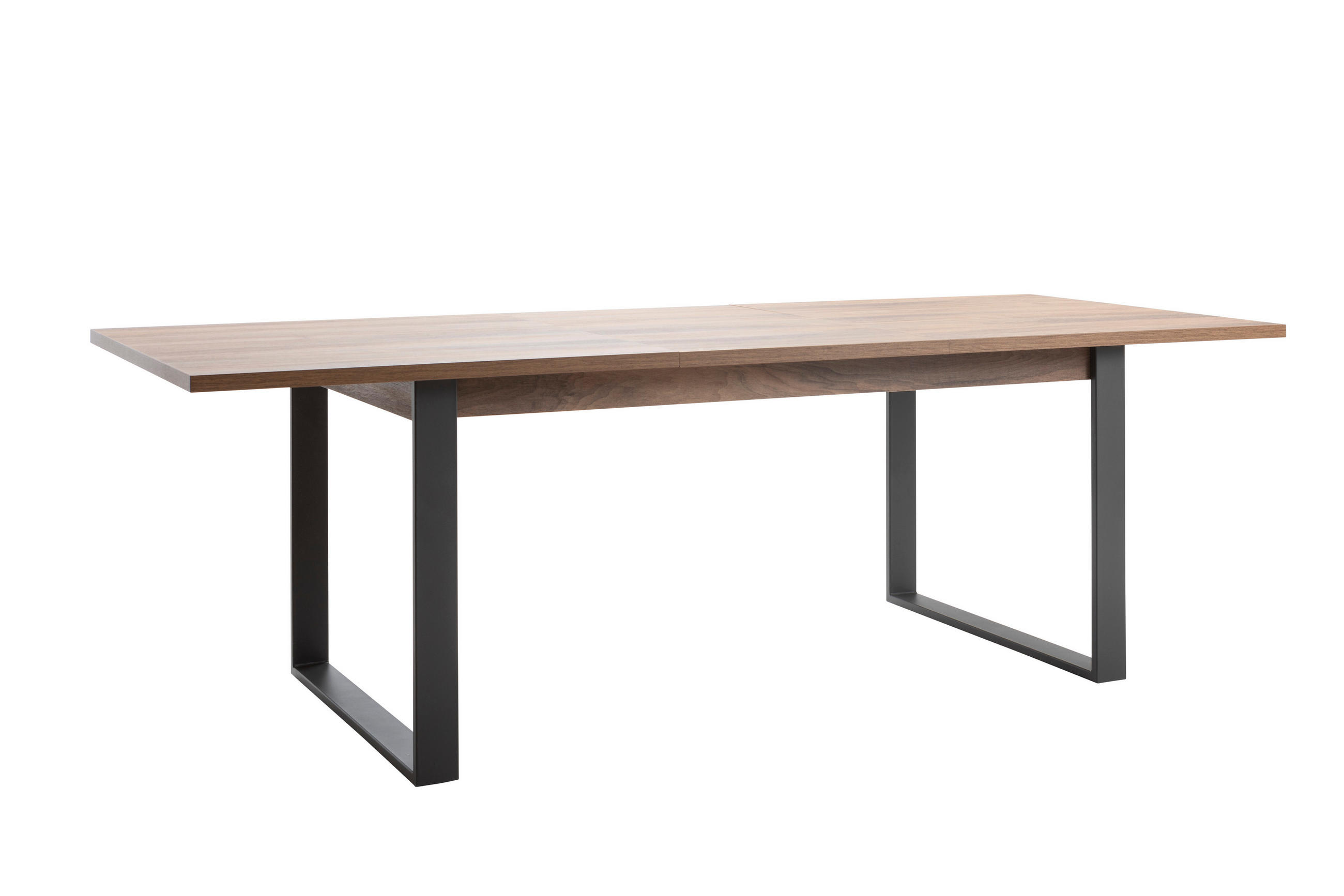 JEDILNA MIZA, barva oreha  - barva oreha, Moderno, leseni material (180-240/76/91cm) - Carryhome