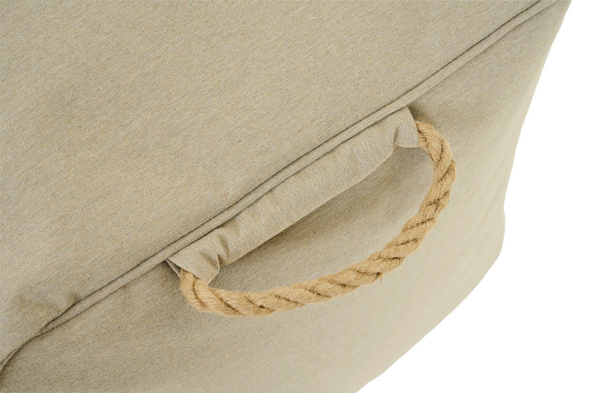 GARTENHOCKER  - Braun, MODERN, Kunststoff (48/46/46cm) - Siena Garden