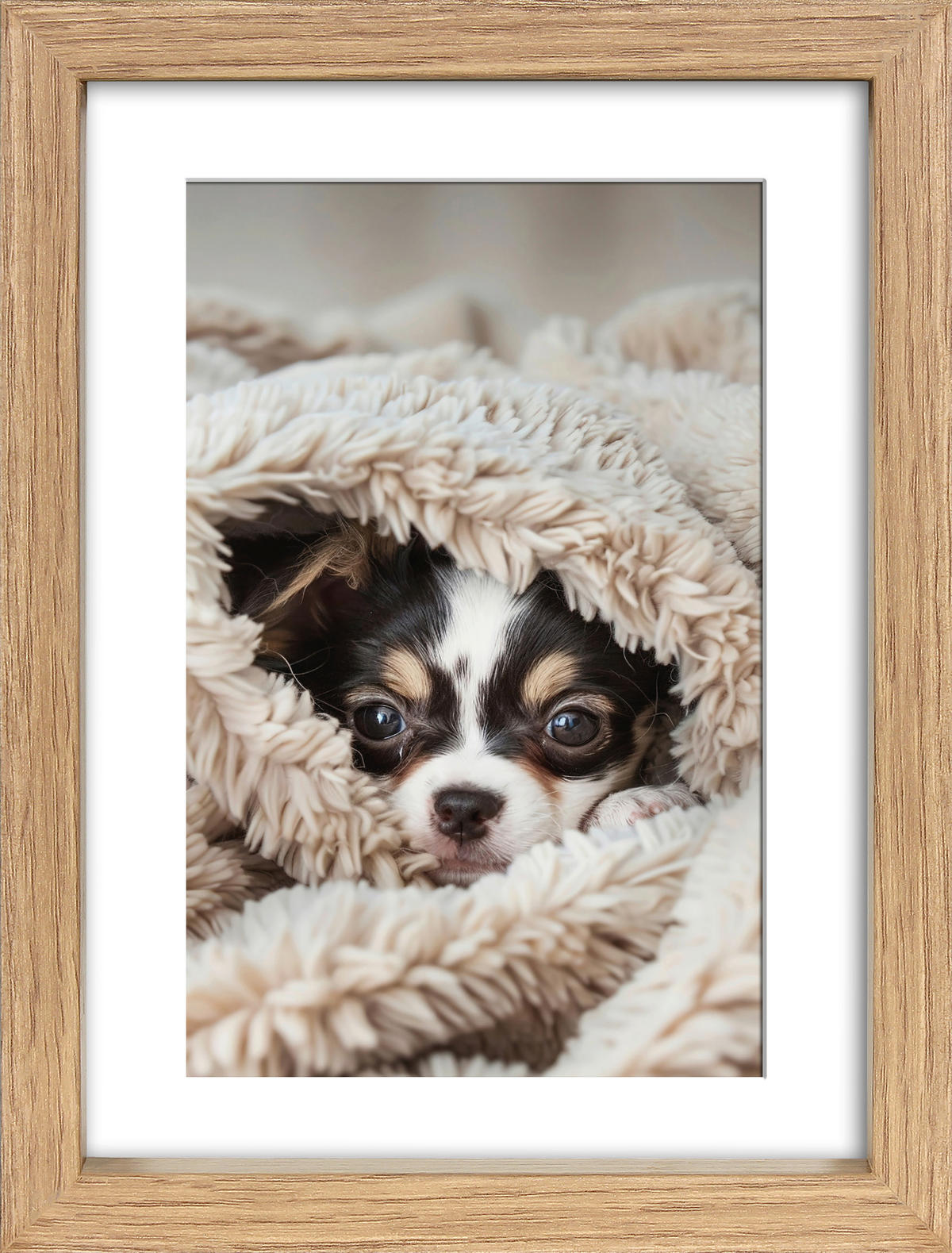 BILDERRAHMEN - Eichefarben, Basics, Glas/Holzwerkstoff (13/18cm)