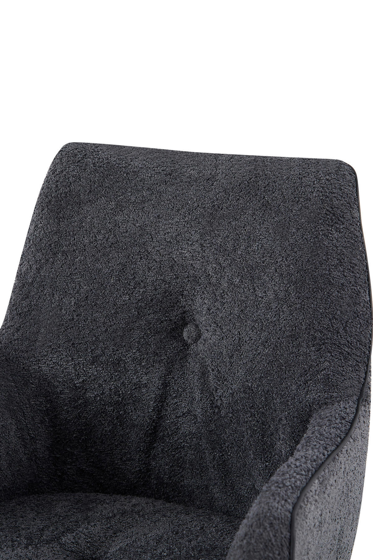 STOL MED ARMSTÖD järn  - antracit, Design, metall/plast (64/91/61cm) - Kayoom