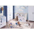GITTERBETT Michi  143,4/78,9/76,6 cm   - Weiß, Trend, Holz/Holzwerkstoff (143,4/78,9/76,6cm) - My Baby Lou