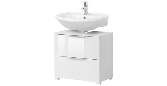 WASCHBECKENUNTERSCHRANK 60/54/35 cm  - Silberfarben/Alufarben, Design, Holzwerkstoff/Kunststoff (60/54/35cm) - Xora