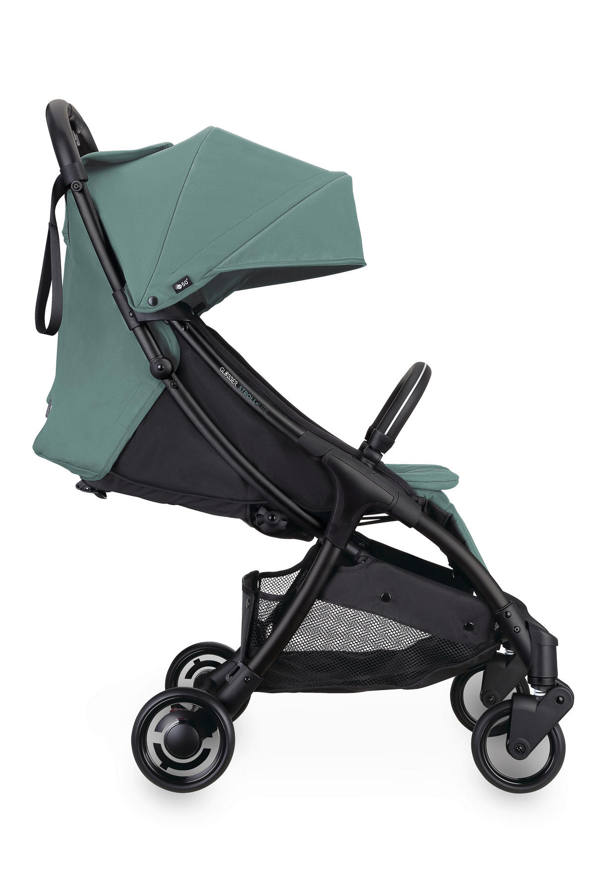 BUGGY STROLL LITE  - Türkis/Schwarz, Basics, Textil/Metall (70/46/103cm) - GLOBBER