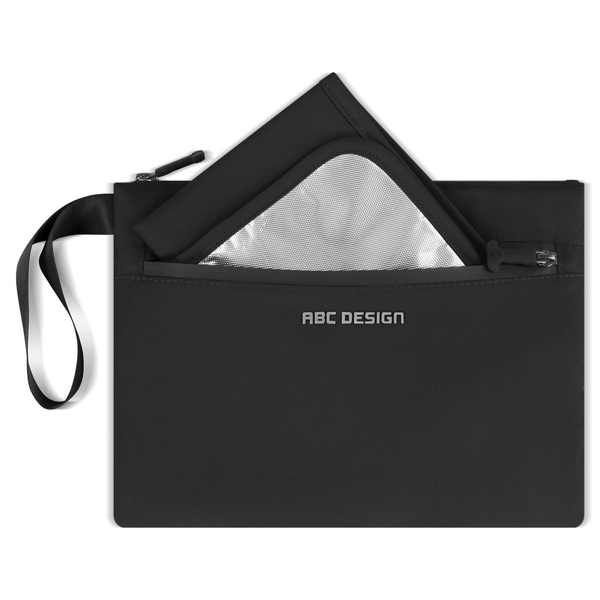 WICKELTASCHE Organizer Classic  - Schwarz, Basics, Textil (4,5/30/21cm) - ABC Design
