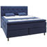 BOXSPRINGBETT 160/200 cm in Blau - Blau/Grau, KONVENTIONELL, Holz/Textil (160/200cm) - Elegando BOXSPRINGBETT 160/200 cm in Blau - Blau/Grau, KONVENTIONELL, Holz/Textil (160/200cm) - Elegando