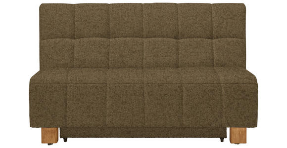 SCHLAFSOFA  in Webstoff Hellgrün  - Naturfarben/Hellgrün, MODERN, Holz/Textil (145/92/102cm) - Novel